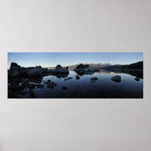 Tranquil Sand Harbour on Lake Tahoe Poster