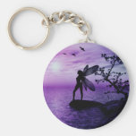 Tranquilité Keychain (pourpre) Porte-clef