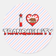 Tranquillity, CA Stickers