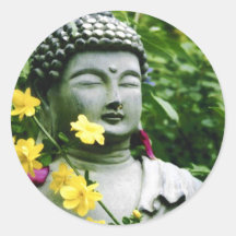 Tranquillity Round Stickers