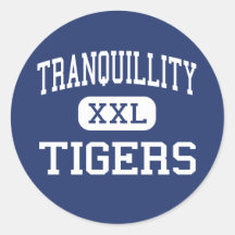 Tranquillity - Tigers - High - Tranquillity Stickers