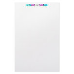 Trans Morse Code Bar Stationery