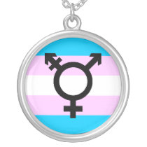 Trans Pride necklace - with symbol