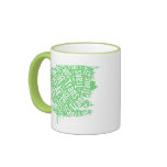 TRANS WORD PATTERN WHITE -.png Coffee Mug