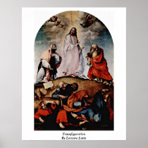 Transfiguration By Lorenzo Lotto Poster