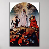 Transfiguration By Lotto Lorenzo (Best Quality) Posters