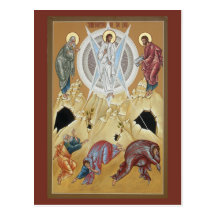 Transfiguration of the Lord Prayer Card Postcard