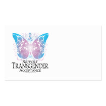 Transgender Butterfly Business Card Template