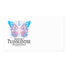 Transgender Butterfly Business Card Template