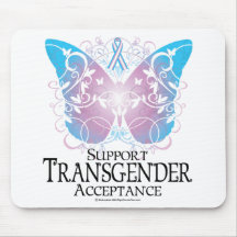 Transgender Butterfly Mousepads