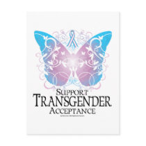 Transgender Butterfly Postcard