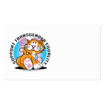 Transgender Cat Business Card