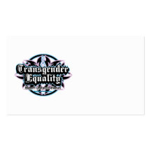Transgender Equality Tribal Business Card