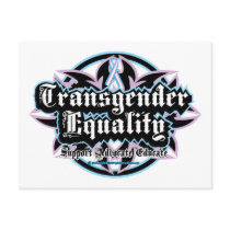 Transgender Equality Tribal Postcards