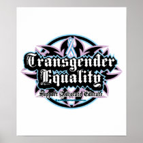 Transgender Equality Tribal Posters