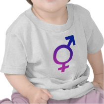 Transgender Hermaphrodite Gender Pride Symbol Shirt