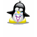 Transgender Penguin t-shirts
