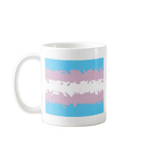Transgender Pride Flag (Fuzzy) Mug