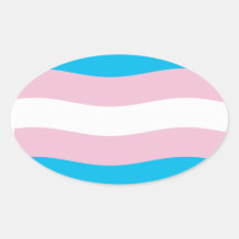 Transgender Pride Flag Sticker