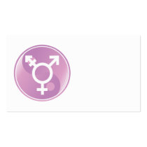 Transgender Ying Yang Business Cards