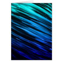 Transitioning Blue Streaks Greeting Cards