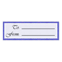 Translated Chaos Gift Tag Business Card Templates
