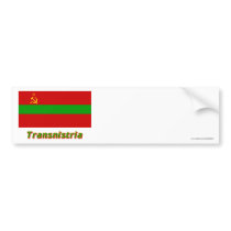 Transnistria Flag with Name