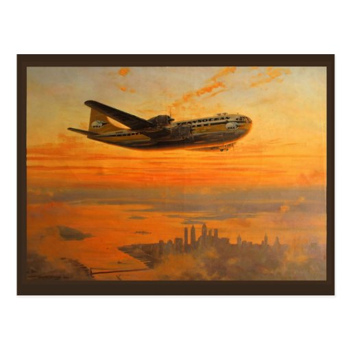 Transocean Airlines Post Card