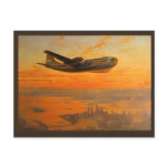 Transocean Airlines postcards