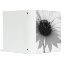 Transparent BW Flower Binder