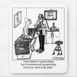 Transplant All Body Parts Mousepad
