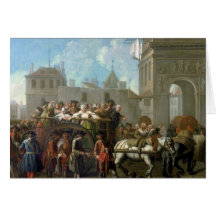 Transport of Prostitutes Greeting Card