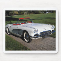 Transportation 077,classic cars,corvette,a classic mouse mats