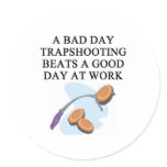 trap shooting fanatoc stickers
