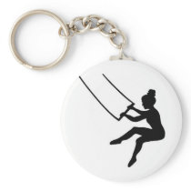 trapeze artist key chains
