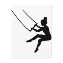 trapeze_artist post card