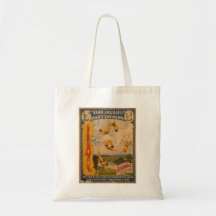 Trapeze artists Barnum & Bailey 1896 Tote Bags