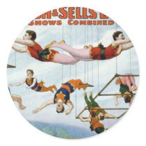 Trapeze Artists / Forepaugh & Selle Brothers Stickers