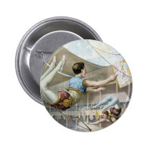 Trapeze Artists  Pinback Button