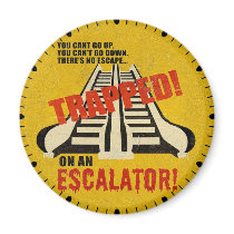 Trapped on an Escalator