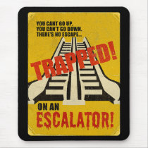 Trapped on an Escalator