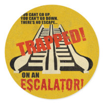 Trapped on an Escalator