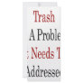 Trash Is A Problem That Needs To Be Addressed Full Color Rack Card