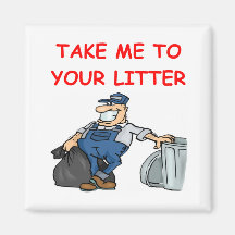 TRASH man Magnet
