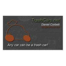 TrashCars.net Business Cards