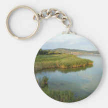 Trasimeno lake keychain