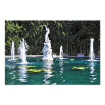 Trask Fountains at Yaddo Gardens Photo Print