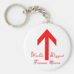 Trauma Queen Key Chain