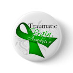 Traumatic Brain Injury Awareness Ribbon Pin