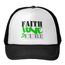 Traumatic Brain Injury Faith Love Cure Hats